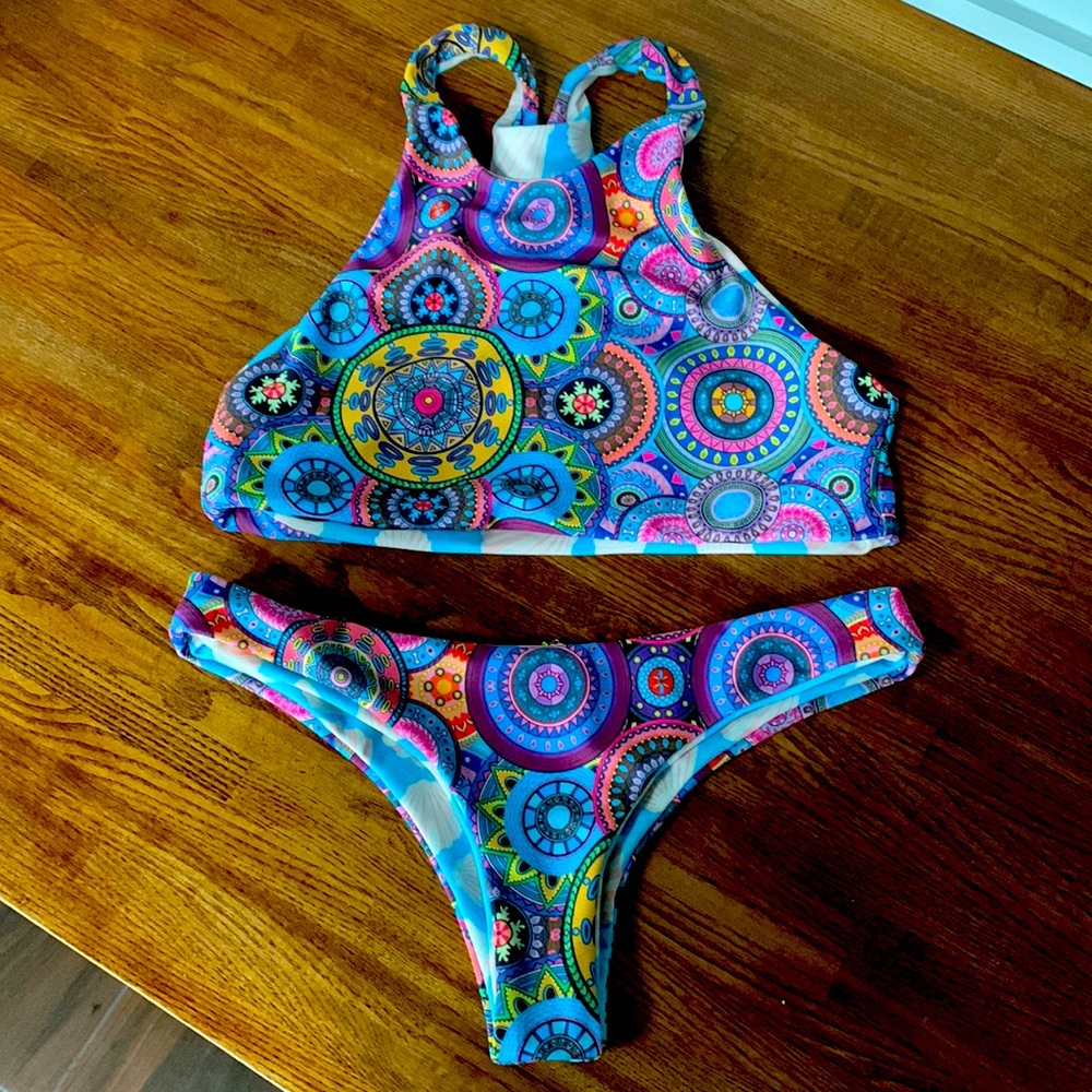Moana bikini reversible thong bikini